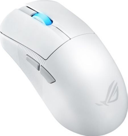 Asus ROG Harpe Ace Mini Ασύρματο RGB Gaming Ποντίκι 42000 DPI Moonlight White - Image 1