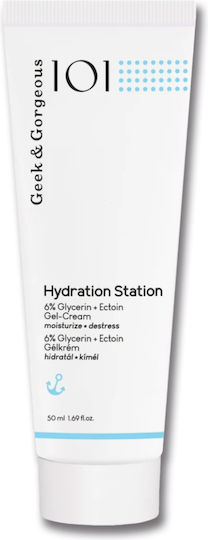 Geek & Gorgeous Hydration Station 50 Ml Εντατική Ενυδατική Κρέμα-τζελ - Image 1