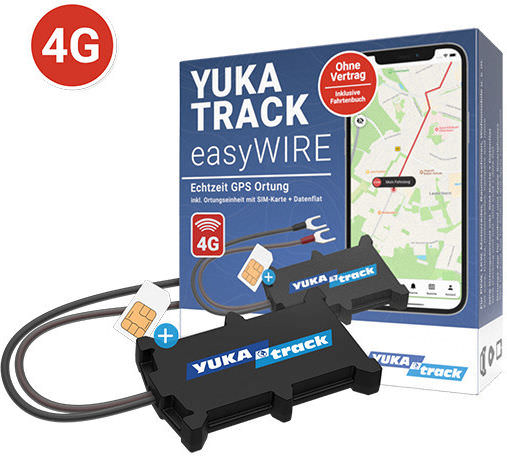 GPS Tracker IoT YUKAtrack EasyWire 4G AIO 4G/LTE για Αυτοκίνητα / Μηχανές / Φορτηγά - Image 1