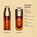 Clarins Double Ενυδατικό & Αντιγηραντικό Serum Προσώπου για Λάμψη & Σύσφιξη 75ml - Image 2