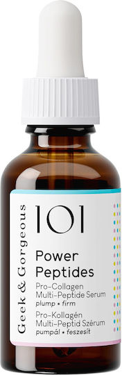 Geek & Gorogeous Αντιγηραντικό Serum Προσώπου με Πεπτίδια για Λάμψη & Θρέψη 30ml - Image 1