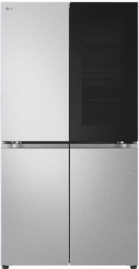 LG Ψυγείο Ντουλάπα 666lt Total NoFrost Υ178.7xΠ91.4xΒ72.5εκ. Inox GMV960MBDE - Image 1
