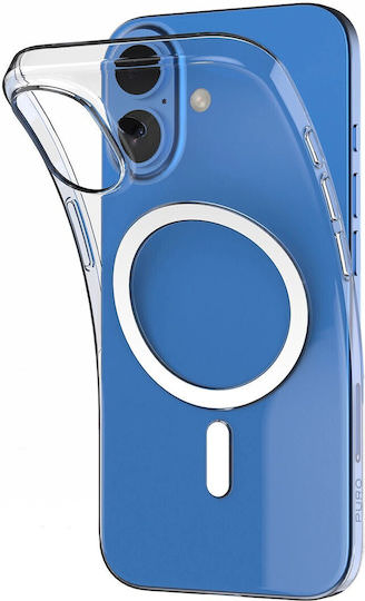 Puro 03 Mag Back Cover Σιλικόνης Διάφανο (iPhone 16 Plus) - Image 1