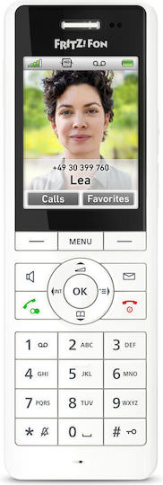 AVM FRITZ!Fon DΕCΤ Χ6 International Ασύρματο Τηλέφωνο IP Λευκό - Image 1