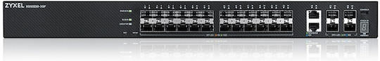 Zyxel Managed L3 PoE+ Switch με 24 Θύρες Gigabit (1Gbps) Ethernet και 4 SFP Θύρες - Image 1
