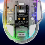 Sharkoon SGM50W Ασύρματο RGB Gaming Ποντίκι 6400 DPI Λευκό - Image 4