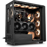 Sharkoon Rebel C70G RGB Gaming Midi Tower Κουτί Υπολογιστή Μαύρο - Image 4