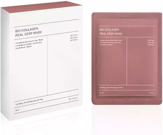 Biodance Bio Collagen Real Deep Sheet Μάσκα Προσώπου για Ενυδάτωση / Αναζωογόνηση / Σύσφιξη 4τμχ - Image 1