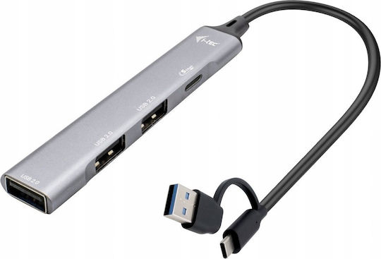 i-tec USB 3.0 Hub 4 Θυρών με σύνδεση USB-A / USB-C - Image 1