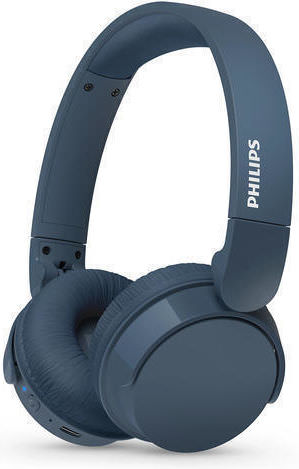 Philips TAH4209 Ασύρματα / Ενσύρματα On Ear Ακουστικά με 55 ώρες Λειτουργίας και Quick Charge Μπλε - Image 1