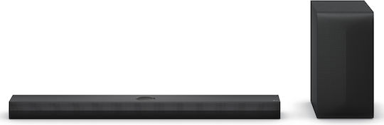 LG Soundbar 3.1 Bluetooth και HDMI 400W με Ασύρματο Subwoofer και Τηλεχειριστήριο Μαύρο S70TY - Image 1