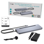 i-tec Usbc Metal USB-C / USB-A Docking Station με 4K PD Ethernet Γκρι - Image 4