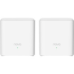Tenda EX3 WiFi Mesh Network Access Point Wi‑Fi 6 Dual Band (2.4 & 5GHz) σε Διπλό Kit