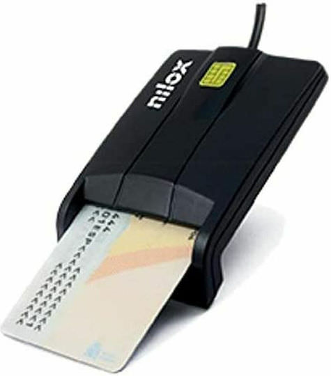 Nilox NXLD001 Card Reader USB 2.0 για SmartCard - Image 1