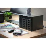Asustor Lockerstor 8 (AS6508T) NAS Tower με 8 θέσεις για HDD/M.2/SSD και 2 θύρες Ethernet - Image 4