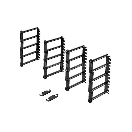 Αξεσουάρ Καμπίνα Δικτύου Rittal Cable Rungs 4 He 19" Mounting 4 Pieces - Image 1