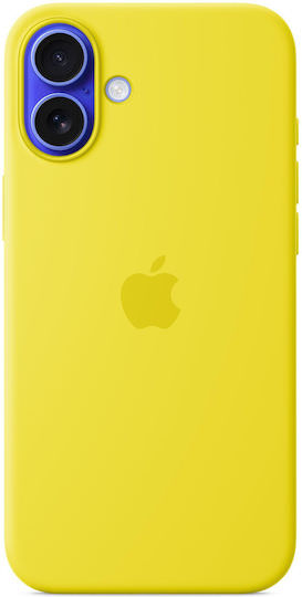 Apple Silicone Case with MagSafe Back Cover Σιλικόνης Star Fruit (iPhone 16 Plus) - Image 1