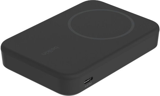 Belkin BoostCharge Pro MagSafe Power Bank 8000mAh 15W με Θύρα USB-C Μαύρο - Image 1