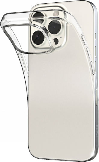 Puro 03 Nude Silicone Case Iphone 16 Pro Transparent 8018417484957 - Image 1