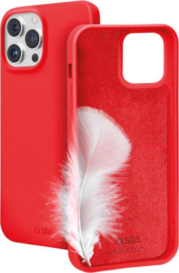 SBS Back Cover Κόκκινο (iPhone 16 Pro) - Image 1