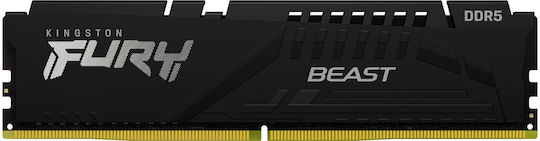 Kingston Fury Beast DDR5 με Module 1x16GB και Ταχύτητα 6000 για Desktop - Image 1