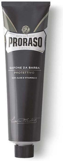 Proraso Blue Κρέμα Ξυρίσματος με Αλόη & Vitamin E για Ξηρές Επιδερμίδες 150ml - Image 1