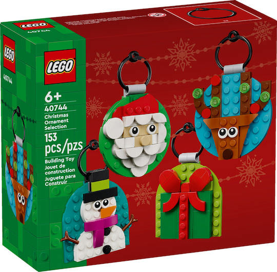 LEGO Τουβλάκια Christmas Ornament Selection για 6+ Ετών 153τμχ - Image 1