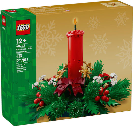 LEGO Τουβλάκια Christmas Table Decoration για 12+ Ετών 433τμχ - Image 1