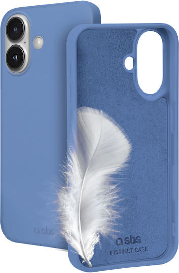 SBS Instict Cover Back Cover Μπλε (iPhone 16 Plus) - Image 1