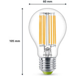 Philips Λάμπα LED 4W για Ντουί E27 και Σχήμα A60 Θερμό Λευκό 840lm - Image 4