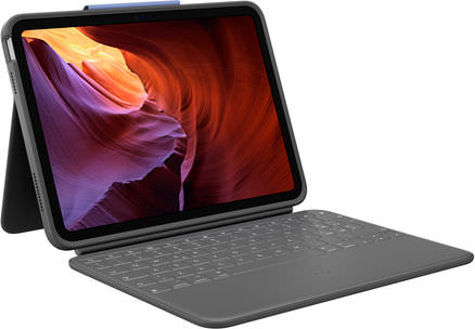 Logitech Flip Cover Ανθεκτική Γκρι (iPad 2022 10.9'') - Image 1