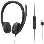 Lenovo Wired Stereo Gen 2 On Ear Multimedia Ακουστικά με μικρόφωνο και σύνδεση USB-A - Image 2