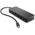 HP USB-C Docking Station με HDMI/DisplayPort 4K PD Ethernet και σύνδεση 2 Οθονών Μαύρο (50H55UT) - Image 4