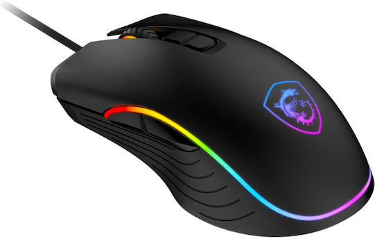 MSI Forge GM300 RGB Gaming Ποντίκι 7200 DPI Μαύρο - Image 1