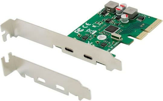Conceptronic Κάρτα PCIe σε 2 θύρες Type-C - Image 1