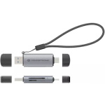 Conceptronic Card Reader USB 2.0 Type-C για SD/microSD - Image 4