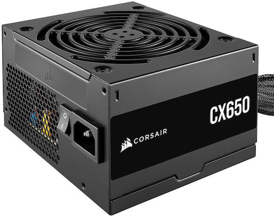 Corsair CORSAIR CX650 650W Μαύρο Τροφοδοτικό Υπολογιστή Full Wired 80 Plus Bronze - Image 1