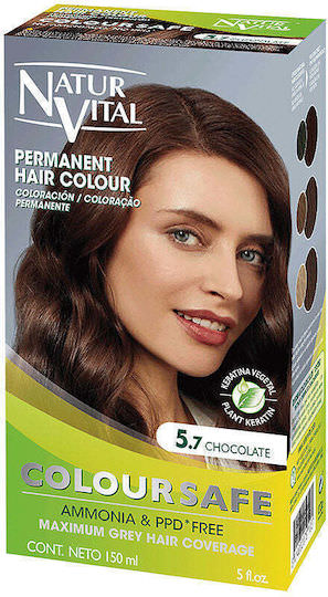 Naturaleza Y Vida Coloursafe Permanent Dye Βαφή Μαλλιών Χωρίς Αμμωνία 150ml - Image 1