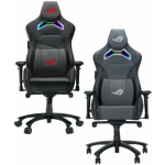 Asus ROG Chariot Καρέκλα Gaming Δερματίνης με Ρυθμιζόμενα Μπράτσα Μαύρη - Image 2