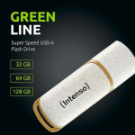 Intenso Green Line 128GB USB 3.2 Stick Καφέ - Image 4