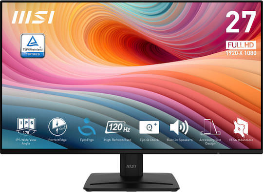 MSI Pro MP271A E2 IPS Monitor 27" FHD 1920x1080 με Χρόνο Απόκρισης 4ms GTG - Image 1
