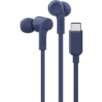 Belkin Rockstar In-ear Handsfree Ακουστικά με Βύσμα USB-C Μπλε