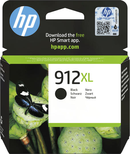 HP 912XL Γνήσιο Μελάνι Εκτυπωτή InkJet Μαύρο (3YL84AE) - Image 1