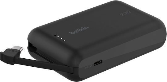 Belkin BoostCharge Power Bank 10000mAh 20W με Θύρα USB-C Μαύρο - Image 1