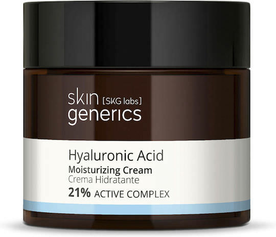 Skin Generics Ενυδατική & Αντιγηραντική Κρέμα Προσώπου με Υαλουρονικό Οξύ 50ml - Image 1