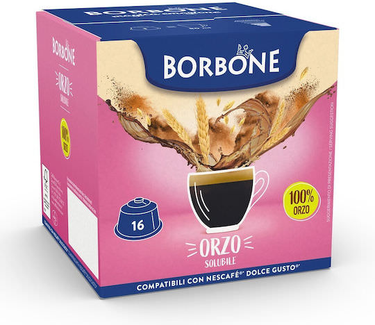 Caffe Borbone Κάψουλες Κριθάρι Συμβατές με Μηχανή Dolce Gusto 16caps - Image 1