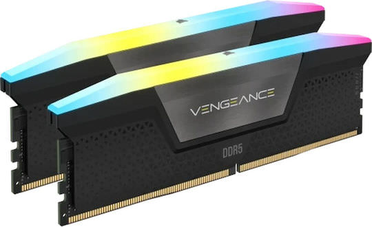 Corsair Vengeance DDR5 32GB RAM με 2x16GB Modules και Ταχύτητα 6400 για Desktop - Image 1