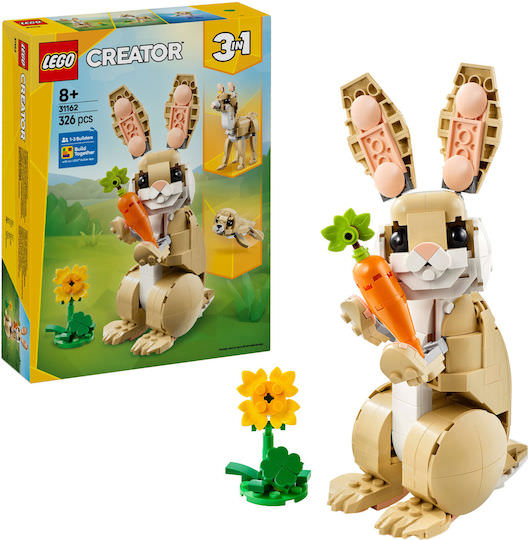 LEGO Creator Cute Bunny για 8+ Ετών 326τμχ - Image 1