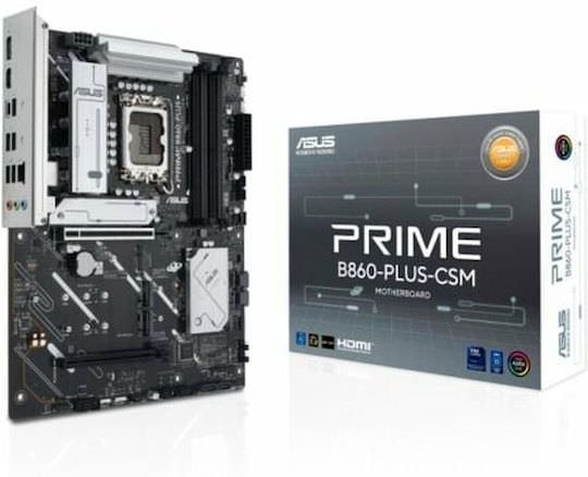 Asus Prime B860-Plus-CSM Motherboard ATX με Intel 1851 Socket 90MB1KA0-M0EAYC - Image 1