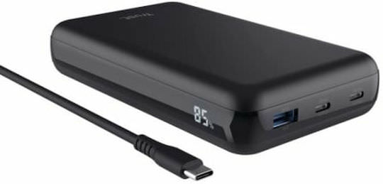 Trust Laro Power Bank 20000mAh 100W με Θύρα USB-A και 2 Θύρες USB-C Power Delivery / Quick Charge 3.0 Μαύρο - Image 1